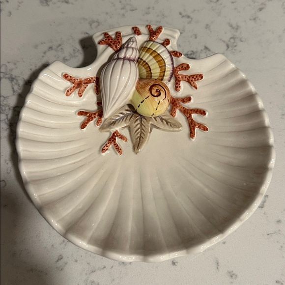 Fitz and Floyd Soap Dish & Cup - Picture 2 of 5